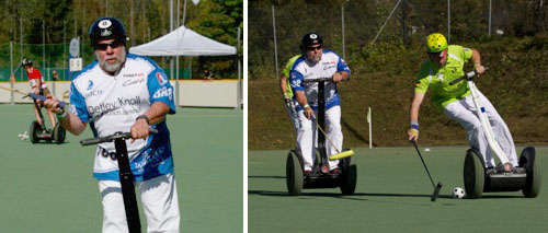 Woz Playing Segway Polo